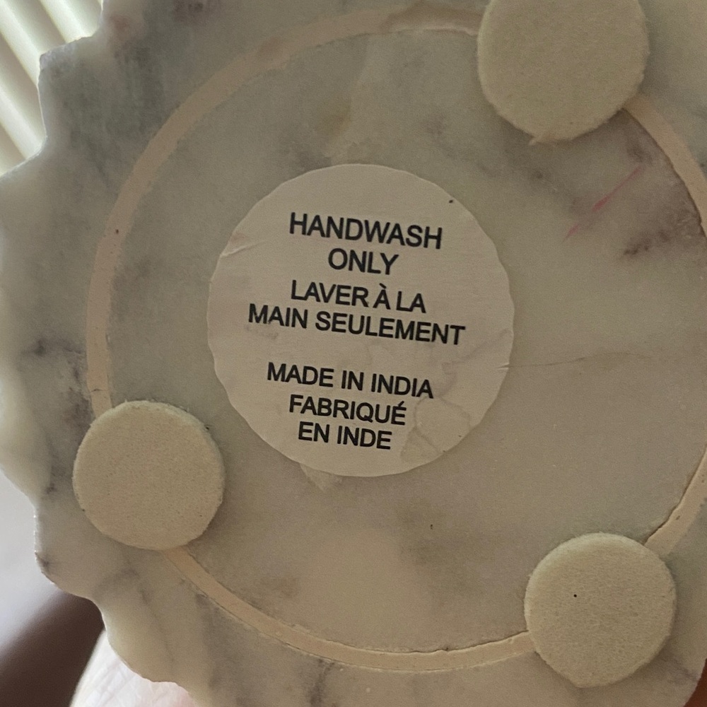 Marble Soap or lotion Dispenser - Gray natural stone - Picture 3 of 3